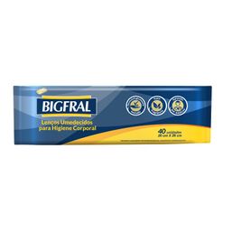 Bigfral Toalha Descartavel C/40