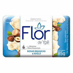 Flor De Ype Suave Rosas Branca E Avela Sabonete 85G