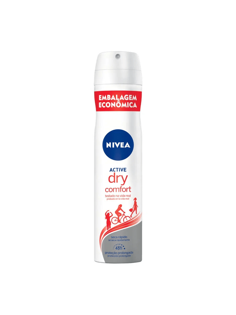 nivea desodorante antitranspirante aerosol dry comfort promo 200ml