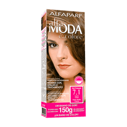 ALTAMODA TINT ECOLORE 7.1 LOURO CINZA 150G@