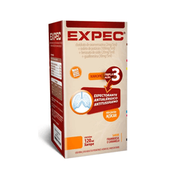 EXPEC XAROPE 120ML  -LEG $