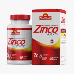 ZINCO QUELATO 60 CAPS NUTRI WEALTH