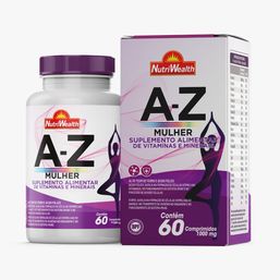 POLIVITAMINICO AZ MULHER 60 CPRS NUTRI WEALTH