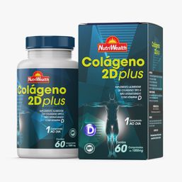 Colageno 2D Plus 60 Cprs - Nutri Wealth
