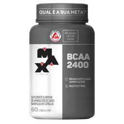 Bcaa 2400 Max Titanium 60 Caps