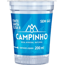 Agua Mineral Campinho Copo 200Ml @