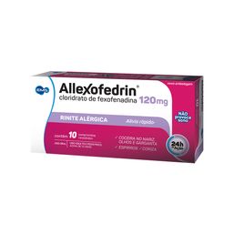 ALLEXOFEDRIN 120mg 10CPRS - EMS