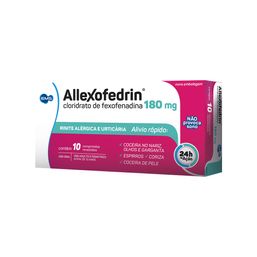 ALLEXOFEDRIN 180MG 10 CPRS - EMS