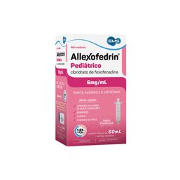 ALLEXOFEDRIN PEDIATRICO 6MG/ML 60ML