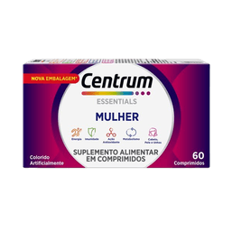 Centrum Essentials Mulher 60 Cprs
