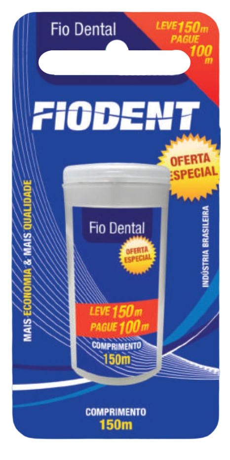 Fio Dental Dentic Classic Leve 100MT Pague 50MT