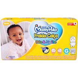 Mamypoko Fralda Dia/Noite Calca G 30Fr