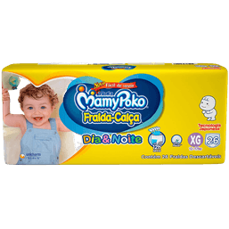 Mamypoko Fralda Dia/Noite Calca Xg 26Fr