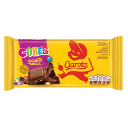 Chocolate Garoto Cores 80G