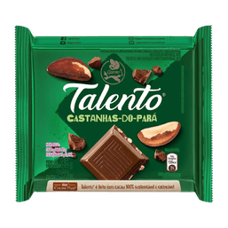 Chocolate Talento Castanhas-Do-Para 85G
