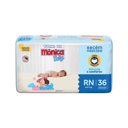 Fralda Turma Da Monica Baby Jumbo Rn 36 Fr