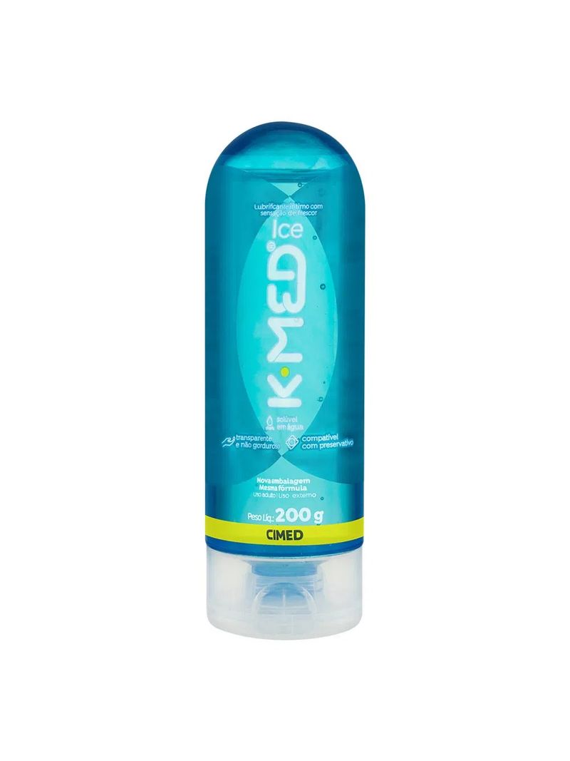 Gel Lubrificante K-MED 2 em 1 Cimed 200ml