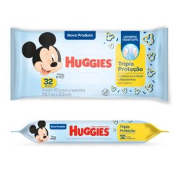 Huggies Toalha Umed Tripla Prot C/32