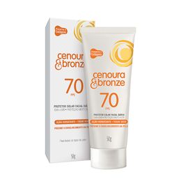 Prot Solar Cenoura Bronze Facial Fps70 50G @