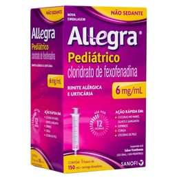 Allegra Ped 6Mg Susp 150Ml
