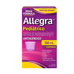 Allegra Ped 6Mg Susp Cup 150Ml D