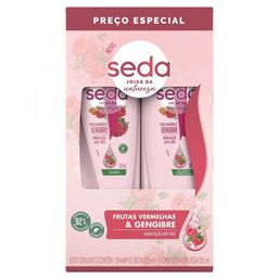 KIT SH+COND SEDA FRUTAS VERMELHAS E GENGIBRE 325ML