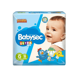Babysec Fralda Ultra Jumbinho G 16 Fr