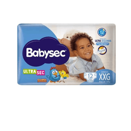 Babysec Fralda  Ultra Jumbinho Xxg 12 Fr