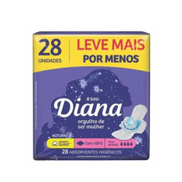 Absor Diana Noturno Suave C/Abas C/28