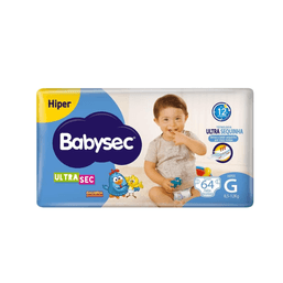 Babysec Fralda Ultra Hiper G 60 Fr