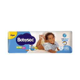 Babysec Fralda Ultra Hiper Xxg 52 Fr
