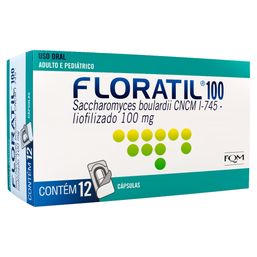 FLORATIL BLISTER 100MG 12 CAPS
