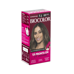 Tint Biocolor 7.11 Louro Cinz Medio Mini @