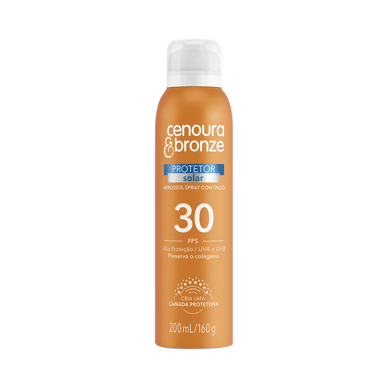 Protetor-Solar-Cenoura---Bronze-FPS-30-Aerosol-200ml-7896108560460