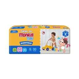 Fralda Turma Da Monica Baby Jumbo Shortinho G 30 Fr