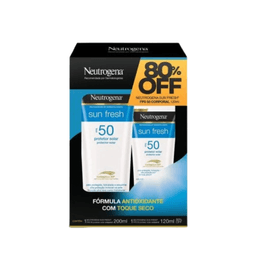 Kit Neutrogena Fps 50 200Ml + 80 Off Fps 50 120Ml @