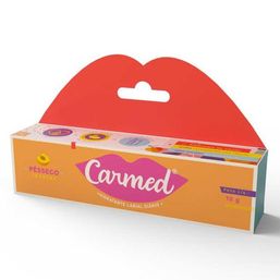 Carmed Labial Pessego Pom 10G