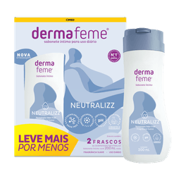 Dermafeme Kit Sabonete Intimo C/2 Neutralizz 200Ml
