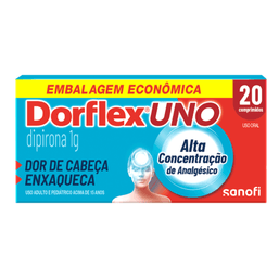 DORFLEX UNO 1G 20 CPRS
