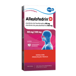 ALLEXOFEDRIN D 60MG/120MG 10CPRS