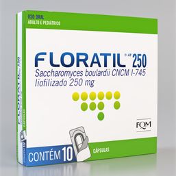 FLORATIL AT 250MG 10 CAPS