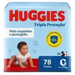 Huggies Fralda Trip Prot Hiper G C/78