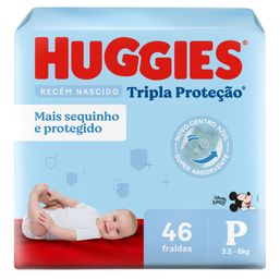 Huggies Fralda Trip Prot Mega P 46un D
