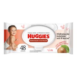 TOALHA UMED HUGGIES HIDRAT NUTRI C/48