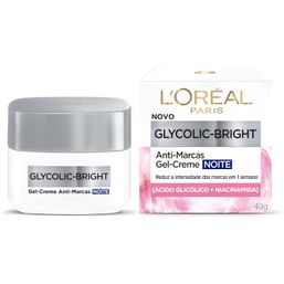 Cr Facial Loreal Noturno Glycolic Bright Gel 49G