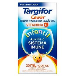 Targifor Cewin 200mg Gts Laranja 20ml