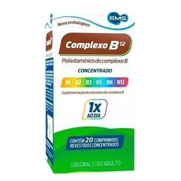 COMPLEXO B 20 CAPS - EMS