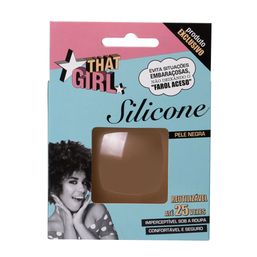PROTETOR SEIOS THAT GIRL SILICONE PELE NEGRA