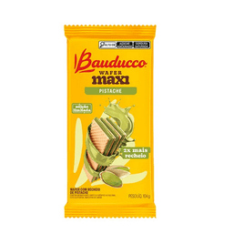 Wafer Bauducco Maxi Pistache 104G