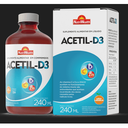 Acetil D Sabor LarANJA 240Ml